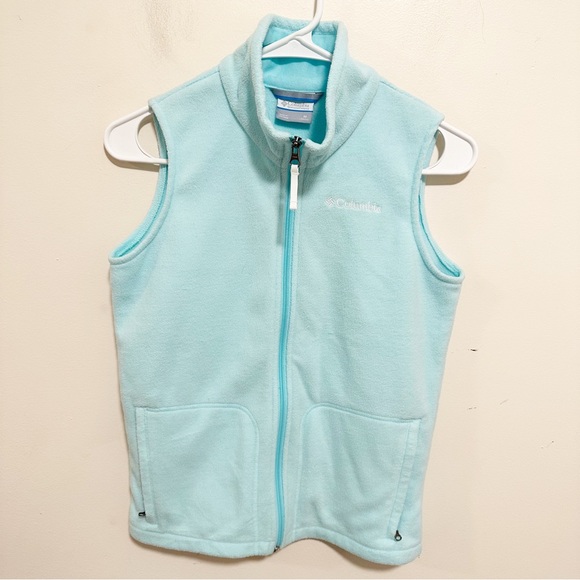Columbia Other - Columbia Fleece Girls Front Zip Vest